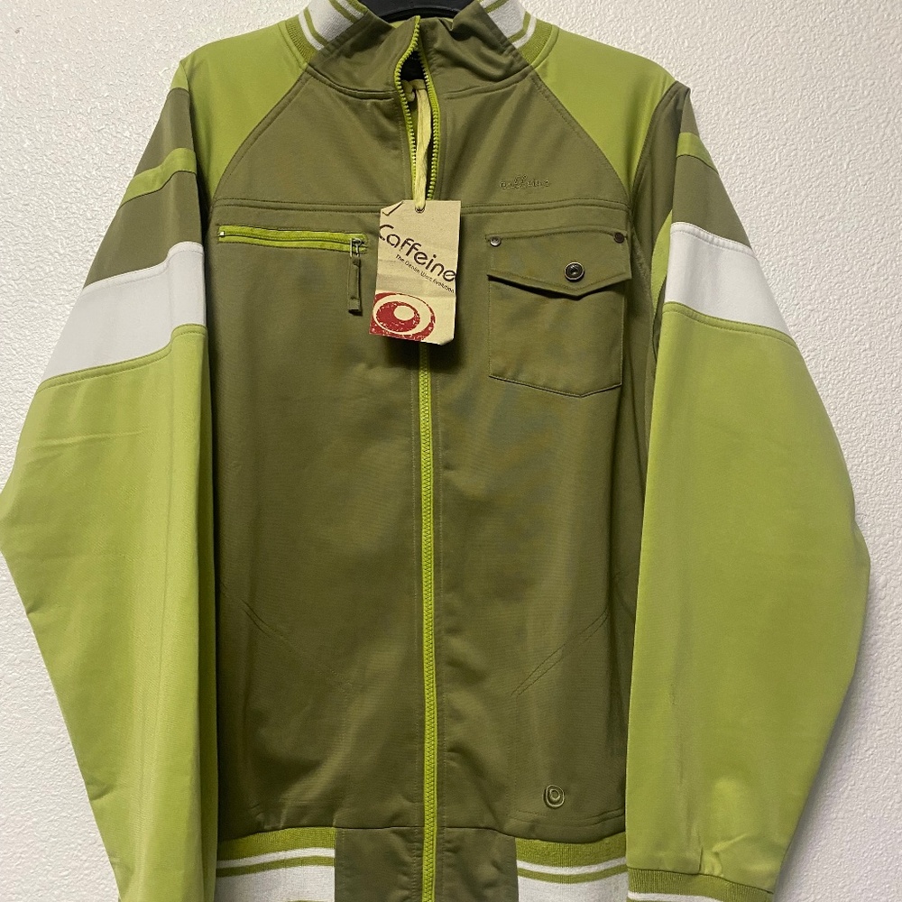 Caffeine 90s Full Zip Vintage Jacket Sz 2X